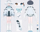 高品質なVtuberを全工程一括で制作いたします ココナラでの実績作りのため、先着5名様限定価格！ イメージ5