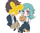 デフォルメキャラを描きます オリジナル・版権等。アイコンなどに使用できます イメージ2
