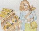 先着3名様限定手描きのペット＆人物イラスト描きます プレゼントとしてほっこりのイラスト描きます イメージ2