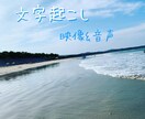 文字起こし【動画&音声】します 動画・音声以外もなんでもご相談ください イメージ1