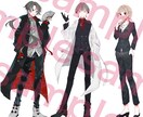 TRPG・動画の立ち絵お描きします こだわり・あなたの理想をお聞かせくだい イメージ3