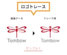 手書きイラスト、ロゴをイラストレーターでAiします Illustratorで丁寧にトレースします イメージ2