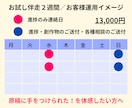 同人誌や持ち込み原稿完成まで優しく伴走します 1人だと止まってしまう方へ。伴走が一緒なら作業も怖くない◎ イメージ7