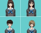 似顔絵アイコンを描きます 温かみのあるイラストで似顔絵のアイコンを描きます。 イメージ1