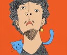 線画を主にイラストを描いてます おしゃれな色合いで可愛いを意識してます イメージ1