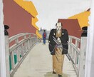 侍や町娘など江戸時代のイラスト描きますます 小説の挿絵、表紙などにオススメです。 イメージ1
