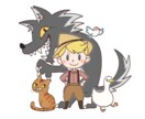 商用利用OK♪キャラクターイラストを制作します 立ち絵、Youtube等動画イラスト、一枚絵など⭐︎ イメージ5