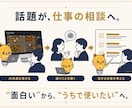 あなた専用の“話題になるAI社員オフィス”作ります 見せた瞬間、会話が動く。AI活用が伝わる会社の動く名刺 イメージ7