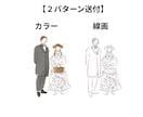 シンプル、ナチュラルなウェルカムボードを描きます ほっこり　やさしいウェディングイラスト イメージ7