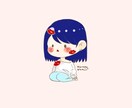 ゆるくて可愛いイラスト描きます SNSで使えるイラストアイコン描きます。 イメージ2