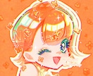 レトロアニメ風の肩上イラスト制作します アイコンなどにどうぞ！ラフ提出、修正なしのプランです。 イメージ6