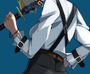 かっこいい系の女子を描いてます アニメ塗りに近いシンプルで飽きない塗り方 イメージ7