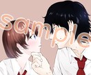 映えるアイコン用イラスト、夢絵を描かせて頂きます 似顔絵イラストも承っております イメージ5
