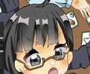 可愛い女の子描きます！ます 自分だけのオリジナルスタンプやアイコンを作ります！ イメージ2