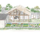 建築のパースを製作いたします 建築空間の魅力を手描きパースで表現します！ イメージ1