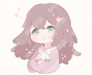 シンプルかわいい、デフォルメアイコンお描きします 暖かみのある色合いで、ふんわりかわいい絵柄です^. .^ イメージ3