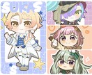 かわいい等身・SDイラスト描きます アイコン、立ち絵、一枚絵など幅広く対応します！ イメージ3