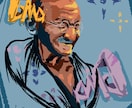 あなたの似顔絵を描きます お好きな色をメインに似顔絵を描きます。 イメージ2