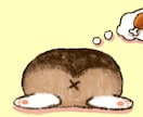 ペットのLINEスタンプを作成します 可愛い系でクレヨン風のタッチが好きな方に イメージ4
