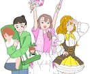 商用OK◎親しみやすい挿絵を描きます Web・雑誌・パンフレットなど幅広く対応 イメージ2