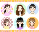 SNS・ブログ用ゆるかわオリジナルアイコン描きます 好印象に変身！吹き出しに使える表情別4セットを作成します！ イメージ2