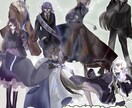 SNSや配信！TRPG立ち絵も即日最短で作成します 筆の速さに自信あり！！様々な絵柄で貴方の卓を彩ります イメージ2