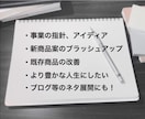 アイディア深めます、広げます あなたのビジネス、人生におけるアイディアを絞り出すお手伝い イメージ2