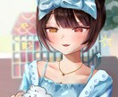 動画やアイコンなどに使えるイラストを描きます かわいい女の子のイラストを描きます イメージ3