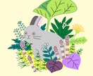 ロゴイラストを描きます SNSのアイコンにしたり名刺に使ったりしてください！ イメージ1