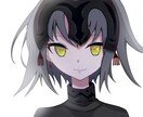 女の子イラストを購入日にお渡しします SNSアイコン、その他動画のサムネ等に使えます イメージ1