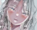 繊細なアイコンを制作します SNS･ブログ等のアイコンや挿絵等 ほわっと可愛いイラスト♪ イメージ2
