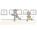 ほんわか、優しい雰囲気のイラスト描きます 本やサイト、プレゼン資料などの挿絵に！ イメージ7