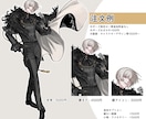 TRPG等の立ち絵イラストを制作します ★最短納品1週間★アイコン〜全身★ポーズ指定無料★リピ特典有 イメージ2