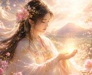 私には何もないと思うあなたへ光の鑑定書を届けます 木花咲耶姫が魂に眠る美しさを綴ります イメージ1