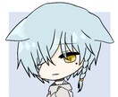 SNS用ミニキャラフリーアイコン描きます あなただけのアイコンが欲しい人へ イメージ2