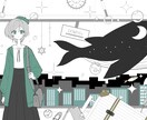 歌ってみた動画などの1枚絵描きます 可愛い絵もかっこいい絵もなんでも描きます！ イメージ2