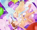 MVのキャラクターイラストを作成します 3つまで表情差分無料！豊かな表現でMVをワンランク上へ イメージ2