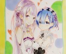 アナログイラスト作成します 世界にたったひとつのイラストを作成します！ イメージ4