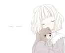 可愛くて綺麗で丁寧なイラストを描きます アイコン、キャラデザ、立ち絵、一枚絵などお描きします。 イメージ4