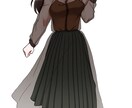 ゲームやTRPG,活動用の全身立ち絵制作いたします イケメン、美女からおじさんまで幅広く描けます！ イメージ10