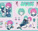 SNSアイコン、立ち絵、サムネ承ります ニーズに合わせたかわいいイラストを制作します イメージ9