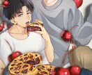 立ち絵、1枚絵、アイコン描きます ギャルゲ風の絵柄が得意ですが、色んな絵柄で描けます イメージ2