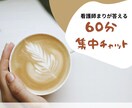 60分限定！チャットでなんでも話を聞きます 愚痴相談、とりあえず話したい！なんでもOK イメージ1