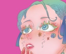 アイコンイラストなどのシンプルイラスト描きます SNSでも使える可愛いイラストを描きます！ イメージ2