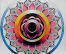曼荼羅風、絵画を色鉛筆を使い、手描きします 主に鑑賞用を目的として手描きで制作しています！ イメージ4