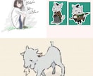 シンプルなイラスト又はポップなイラスト制作します お気に入りの写真などをイラストにして名刺などのアクセントに！ イメージ3