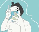 シンプルでおしゃれな似顔絵アイコン描きます アイコンだけでなく結婚式ウェルカムボード、ギフトや思い出にも イメージ8