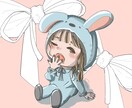 即日納品可！アイコン等に！ポップなイラスト描きます 早い納期とお財布に優しい価格でポップなイラストをご提供！ イメージ2