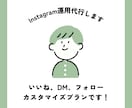 Instagramの運用代行を1ヶ月間します いいね/DM/フォロー作業カスタマイズできます！ イメージ1