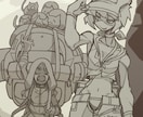 アメコミぽい躍動感のあるイラストを描きます 版権絵や創作絵、立ち絵なども受け付けてます イメージ2